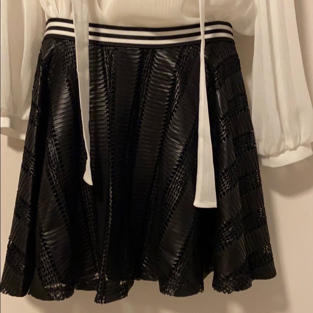 NWT bcbg black skirt